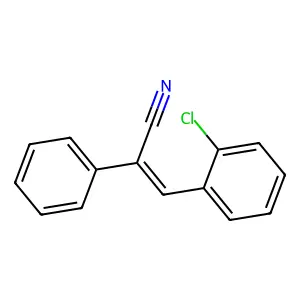 3-(2-Chlorophenyl)-2-phenylprop-2-enenitrile structure