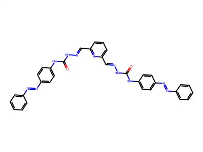 1-(4-phenyldiazenylphenyl)-3-[[6-[[(4-phenyldiazenylphenyl)c structure