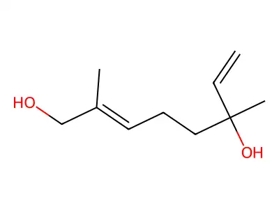 8-Hydroxylinalool structure