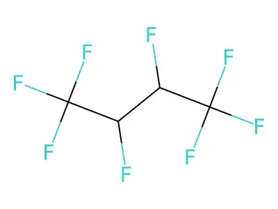 2H,3H-Perfluorobutane structure