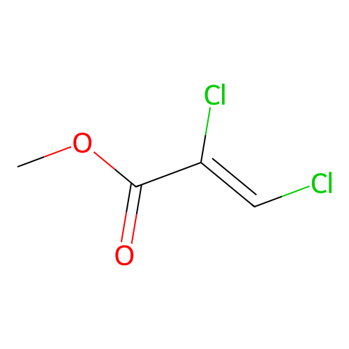 2-Propenoic acid, 2,3-dichloro-, methyl ester, (Z)- structure
