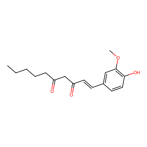 [6]-Dehydrogingerdione structure
