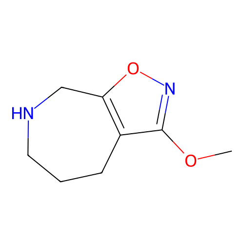 3-methoxy-5,6,7,8-tetrahydro-4H-[1,2]oxazolo[5,4-c]azepine structure