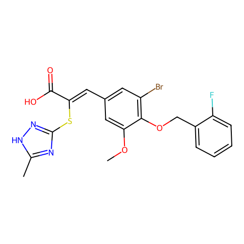 C20H17BrFN3O4S structure