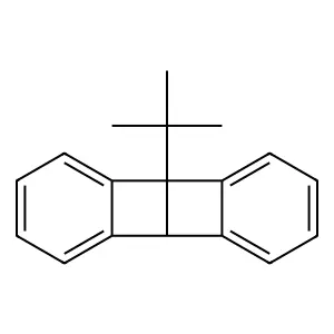9-tert-Butyl-9,10-(dewar anthracene) structure