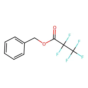 Benzyl 2,2,3,3,3-pentafluoropropanoate structure