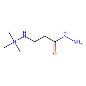 Hydrazinium, 2-(3-hydrazinyl-3-oxopropyl)-1,1,1-trimethyl- structure