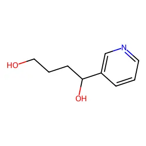 4-Hydroxy-4-(3-pyridyl)-butanol structure