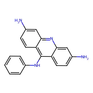 3,6,9-Acridinetriamine, N(9)-phenyl- structure