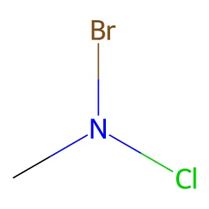 Methanamine, N-bromo-N-chloro- structure