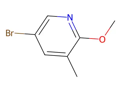 5-Bromo-2-methoxypyridine-3-carbaldehyde structure