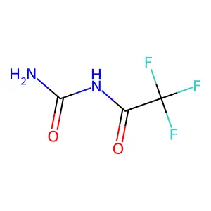 (2,2,2-Trifluoroacetyl)urea structure