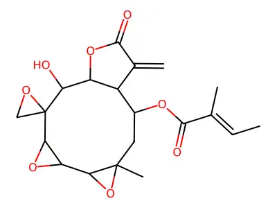 Chemical Compound (C20H24O8) structure