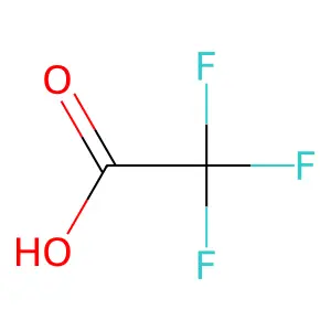三氟乙酸 structure