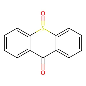 Thioxanthone 10-oxide structure