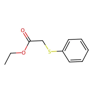 (苯硫基)乙酸乙酯 structure