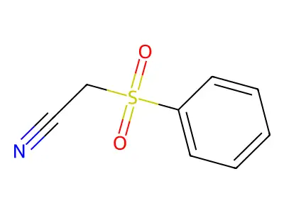 苯磺酰乙腈 structure