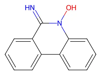 5-Hydroxyphenanthridin-6-imine structure