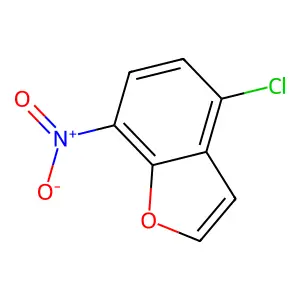 4-Chloro-7-nitrobenzofuran structure