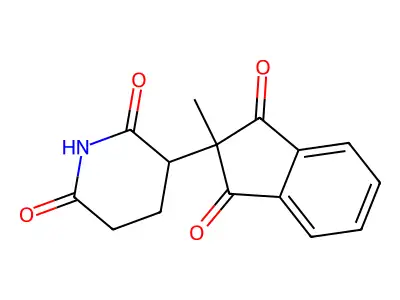 Glutarimide, 3-(1,3-dioxo-2-methylindan-2-yl)- structure