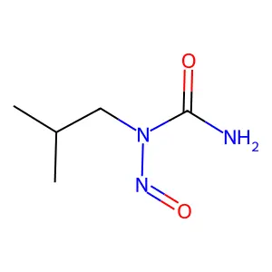 N-(2-Methylpropyl)-N-nitrosourea structure