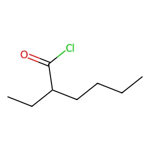 2-Ethylhexanoyl chloride structure