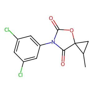5-(3,5-Dichlorophenyl)-2-methyl-7-oxa-5-azaspiro[2.4]heptane-4,6-dione structure