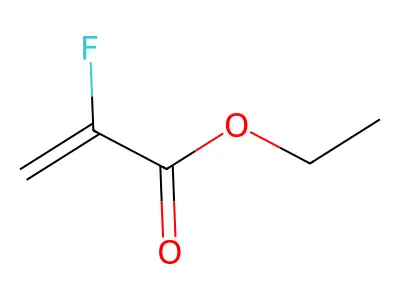 Ethyl 2-Fluoroacrylate structure
