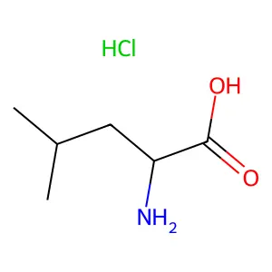 Leucine hydrochloride structure