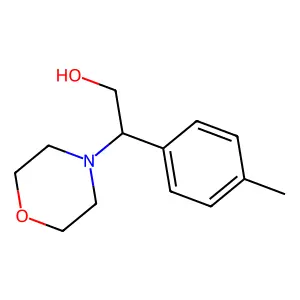 2-(4-Methylphenyl)-2-(morpholin-4-yl)ethan-1-ol structure