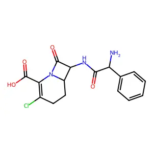 氯碳头孢 structure