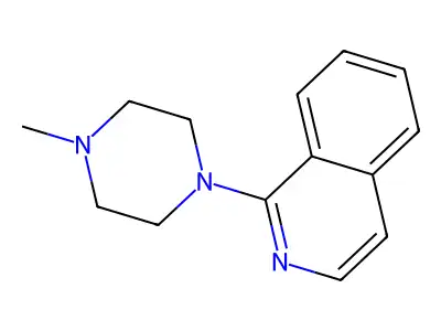 1-(4-Methylpiperazin-1-yl)isoquinoline structure