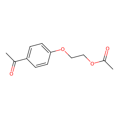 4'-(2-Acetoxyethoxy)acetophenone structure