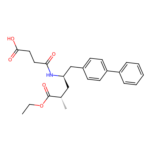 Sacubitril, (2R,4S)- structure