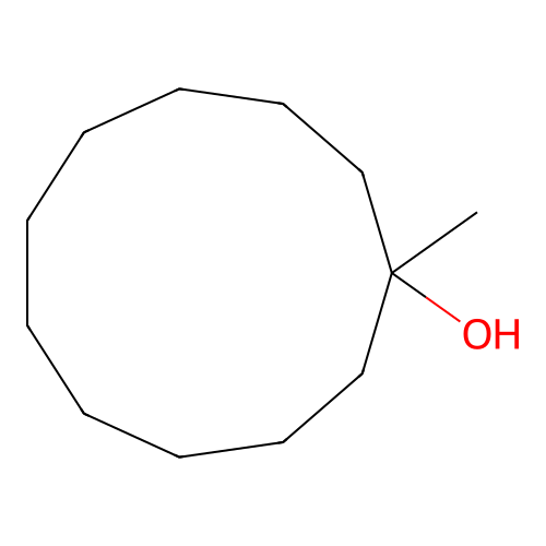 Cycloundecanol, 1-methyl- structure