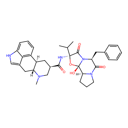 Acidihydroergocristine structure