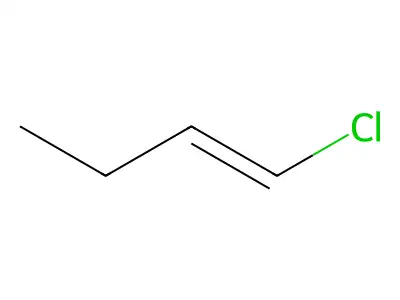 1-Chloro-1-butene structure
