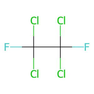 1,2-二氟-1,1,2,2-四氯乙烷 structure