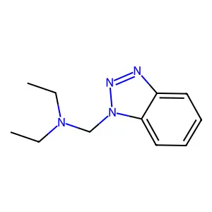 (1H-1,2,3-Benzotriazol-1-ylmethyl)diethylamine structure
