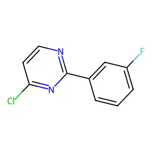 4-Chloro-2-(3-fluorophenyl)pyrimidine structure