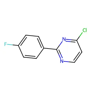 4-Chloro-2-(4-fluorophenyl)pyrimidine structure