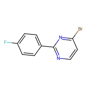 4-Bromo-2-(4-fluorophenyl)pyrimidine structure