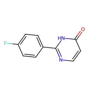 2-(4-Fluorophenyl)-4(3H)-pyrimidinone structure