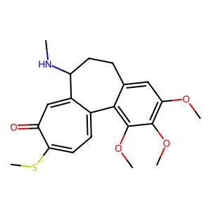 Thiodemecolcine structure