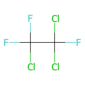1,1,2-三氟-1,2,2-三氯乙烷 structure