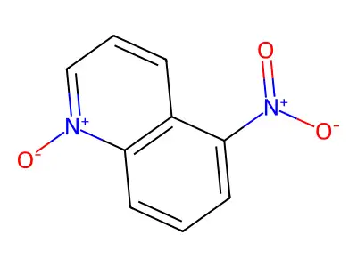 5-硝基喹啉1-氧化物 structure