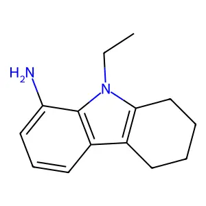 9-乙基-2,3,4,9-四氢-1H-咔唑-8-胺 structure