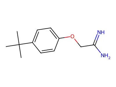 2-(4-(Tert-butyl)phenoxy)acetimidamide structure