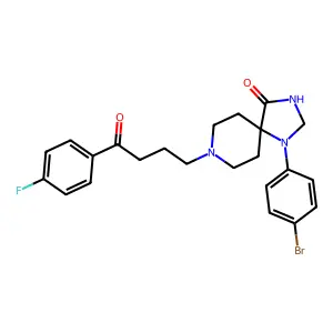 4-Bromospiperone structure