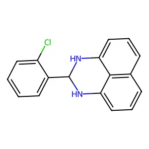 2-(2-chlorophenyl)-2,3-dihydro-1H-perimidine structure